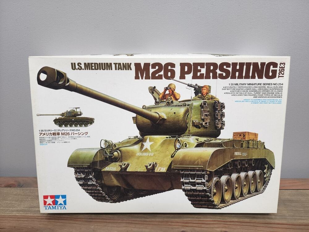 1/35 Tamiya 35254 : U.S. Medium Tank M26 Pershing